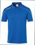 Uhlsport Stream 22 POLO SHIRT - azurblau/limonengelb