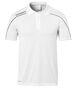 Uhlsport Stream 22 POLO SHIRT - wei�/schwarz