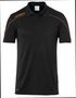 Uhlsport Stream 22 POLO SHIRT - schwarz/fluo orange