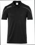 Uhlsport Stream 22 POLO SHIRT - schwarz/wei�