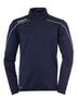Uhlsport Stream 22 1/4 ZIP TOP - marine/wei�