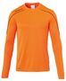 Uhlsport Stream 22 TRIKOT LANGARM - fluo orange/schwarz