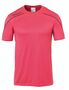Uhlsport Stream 22 TRIKOT KURZARM - pink/schwarz