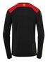 Kempa EMOTION 2.0 LANGARMSHIRT - schwarz/rot/gelb