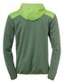 Kempa EMOTION 2.0 QUARTER ZIP HOODY - dragon gr�n/hope gr�n