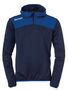 Kempa EMOTION 2.0 QUARTER ZIP HOODY - marine/royal