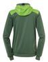 Kempa EMOTION 2.0 HOOD JACKET WOMEN - dragon gr�n/hope gr�n