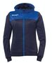 Kempa EMOTION 2.0 HOOD JACKET WOMEN - marine/royal