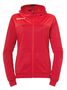 Kempa EMOTION 2.0 HOOD JACKET WOMEN - chilirot/rot