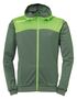 Kempa EMOTION 2.0 HOOD JACKET - dragon gr�n/hope gr�n