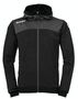 Kempa EMOTION 2.0 HOOD JACKET - schwarz/anthra