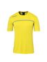 Kempa EMOTION 2.0 POLY SHIRT - limonengelb/dove blau