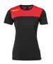 Kempa EMOTION 2.0 SHIRT WOMEN - schwarz/rot/gelb