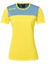 Kempa EMOTION 2.0 SHIRT WOMEN - limonengelb/dove blau