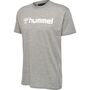 Hummel hmlMOVER COTTON T-SHIRT S/S - grey melange