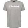 Hummel hmlMOVER COTTON T-SHIRT S/S - grey melange