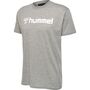 Hummel hmlMOVER COTTON T-SHIRT S/S - grey melange