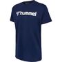 Hummel hmlMOVER COTTON T-SHIRT S/S - marine