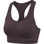 Hummel hmlTIF SEAMLESS SPORTS TOP - fudge