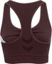 Hummel hmlTIF SEAMLESS SPORTS TOP - fudge