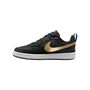 Nike Court Borough Low Recraft (Gs) - black/metallic gold-black-white