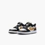 Nike Court Borough Low Recraft (Ps) - black/metallic gold-black-white