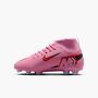 Nike Jr Superfly 10 Club Fg/Mg - magic flamingo/black-total crimson