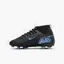 Nike Jr Superfly 10 Club Fg/Mg - black/ice blue