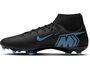 Nike Zm Superfly 10 Acad Fg/Mg - black/ice blue