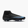 Nike Zm Superfly 10 Acad Fg/Mg - black/ice blue