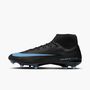 Nike Zm Superfly 10 Acad Fg/Mg - black/ice blue