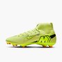 Nike Zm Superfly 10 Acad Fg/Mg - limelight/volt-hyper crimson
