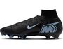 Nike Zm Superfly 10 Elite Fg - black/ice blue