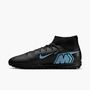 Nike Zm Superfly 10 Academy Tf - black/ice blue