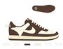 Nike W Nike Court Vision Lo P Nbk - sail/sail-cacao  wow-coconut milk