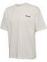 Hummel Hmlloose T-Shirt S/S Whistle - blanc de blanc/royal purple