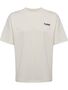 Hummel Hmlloose T-Shirt S/S Whistle - blanc de blanc/royal purple