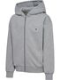Hummel Hmljr Loose Zip Hoodie Bee - grey melange