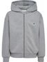 Hummel Hmljr Loose Zip Hoodie Bee - grey melange