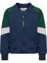 Hummel Hmlmini Loose Block Zip Jacket - dress blues