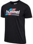 Hummel Hmlpulse Graphic T-Shirt S/S - black/white