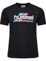 Hummel Hmlpulse Graphic T-Shirt S/S - black/white