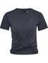 Hummel Hmlyoga Wrap W T-Shirt S/S - ebony