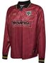 Hummel Hmlloose Bay Soccer Jersey L/S - syrah