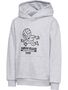 Hummel Hmljr Loose Hoodie Headball - light grey melange