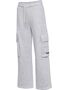Hummel Hmljr Loose Wl Cargo Sweatpant - light grey melange
