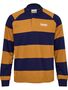 Hummel Hmlloose Striped Polo L/S - astral aura