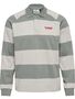 Hummel Hmlloose Striped Polo L/S - belgian block