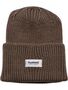 Hummel Hmljr Heavy Rib Knit Beanie - peppercorn