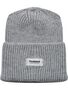 Hummel Hmljr Heavy Rib Knit Beanie - grey melange